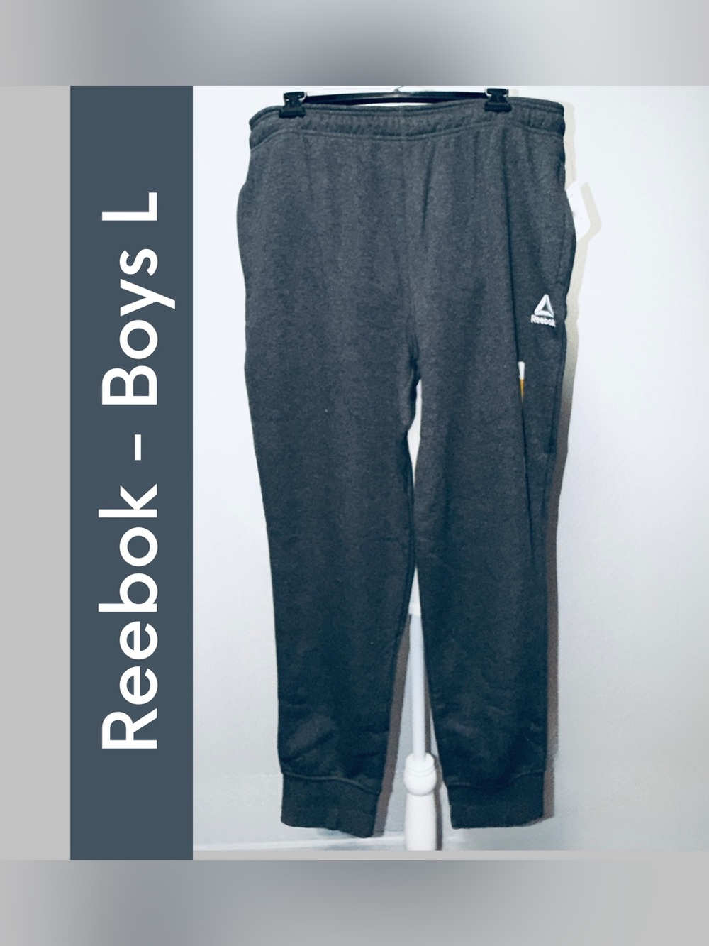 NWT Reebok Youth Fleece Jogger Sweatpants